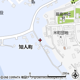 北海道釧路市知人町4周辺の地図