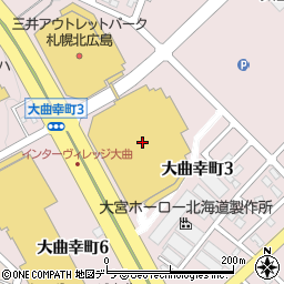 三井アウトレットパーク札幌北広島１Ｆブルックスブラザーズ北広島アウトレット店周辺の地図