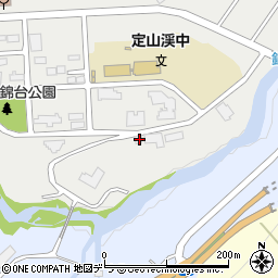 北海道札幌市南区定山渓温泉西1丁目5周辺の地図