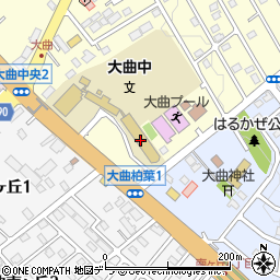 北広島市立大曲中学校周辺の地図