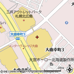 三井アウトレットパーク札幌北広島ツーリストインフォメーション＆一括免税カウンター周辺の地図