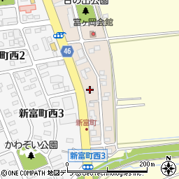 富国石油北海道営業所周辺の地図