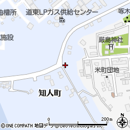 北海道釧路市知人町4-8周辺の地図