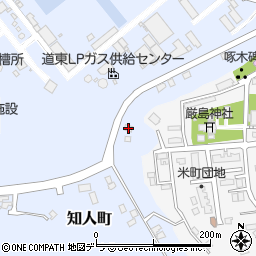 北海道釧路市知人町4-12周辺の地図