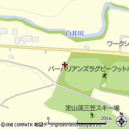 北海道札幌市南区定山渓575-1周辺の地図