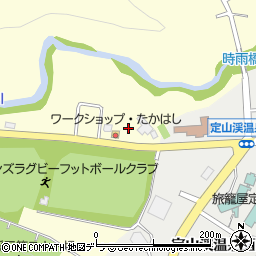 北海道札幌市南区定山渓566-13周辺の地図