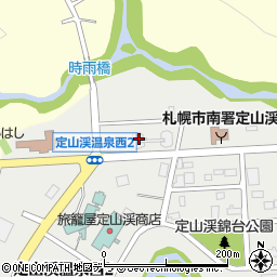 ライオンズマンションＬＭ札幌定山渓参番館管理員室周辺の地図