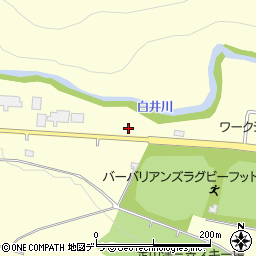 北海道札幌市南区定山渓577-3周辺の地図