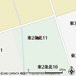 北海道白糠郡白糠町東２条北11丁目1周辺の地図