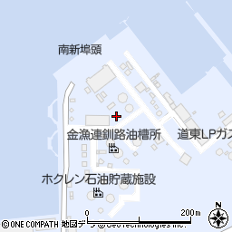 北海道釧路市知人町3周辺の地図