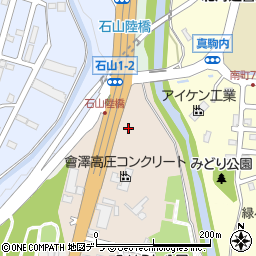 小山建材工業有限会社　札幌支店周辺の地図