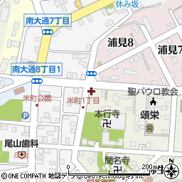 有限会社松田商店周辺の地図