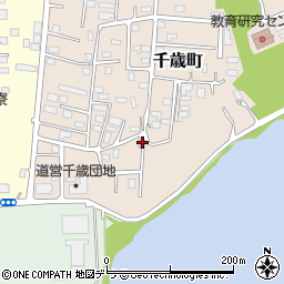 北海道釧路市千歳町周辺の地図