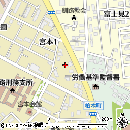 釧路友の会周辺の地図