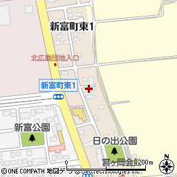 レガーメ北広島壱番館周辺の地図