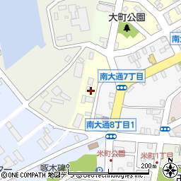 北海道釧路市大町周辺の地図