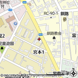 釧路司法書士会事務局周辺の地図
