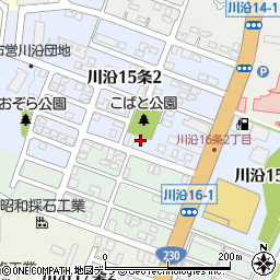 北海道札幌市南区川沿１５条2丁目4-18周辺の地図