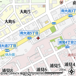 有限会社釧路パートナーズ保険周辺の地図