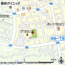 東本町公園周辺の地図