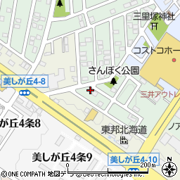 サンポク弐番館周辺の地図