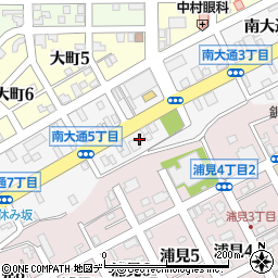 北海道釧路市南大通5丁目2周辺の地図