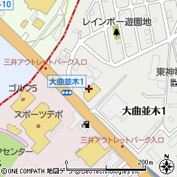 札幌トヨタ自動車　大曲店周辺の地図
