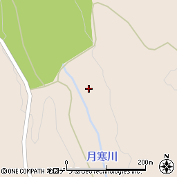 月寒川周辺の地図