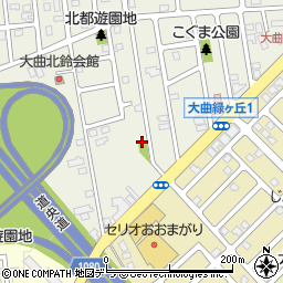 あけぼの遊園地周辺の地図
