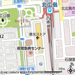 メガネサロンルック 北広島店周辺の地図