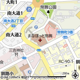 釧路市立美術館周辺の地図