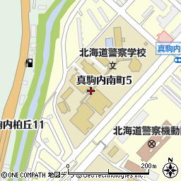 北海道警察学校周辺の地図