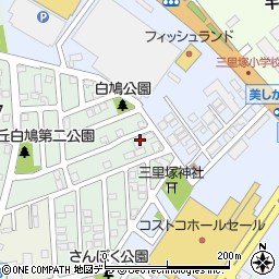 ライフ札幌清田周辺の地図