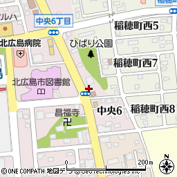 北広島市中央6丁目akippa駐車場周辺の地図