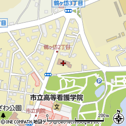 釧路市老人福祉センター緑風荘周辺の地図