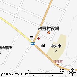 ＪＲ北海道追分工務所占冠管理室周辺の地図