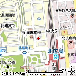 北広島駅前プラザ周辺の地図