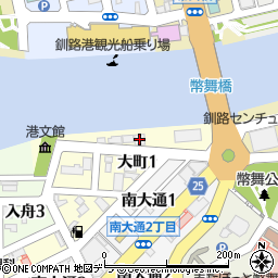釧根地方石油業協同組合周辺の地図
