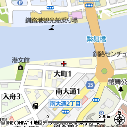 石油組合周辺の地図