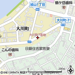 大川町7番地周辺の地図