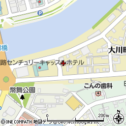 釧路市大川町老人福祉センター橋南荘周辺の地図