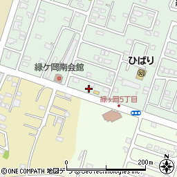 北海道釧路市緑ケ岡5丁目19周辺の地図