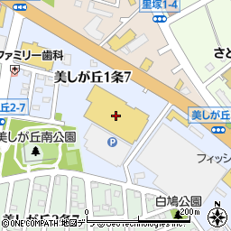 ＳＵＶ　ＬＡＮＤ札幌周辺の地図