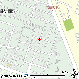 北海道釧路市緑ケ岡5丁目27周辺の地図