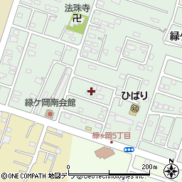 北海道釧路市緑ケ岡5丁目17周辺の地図