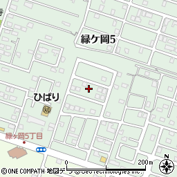 北海道釧路市緑ケ岡5丁目周辺の地図