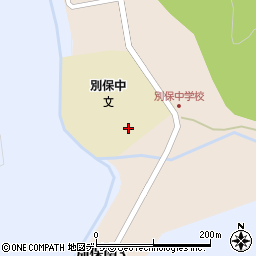 釧路町立別保中学校周辺の地図
