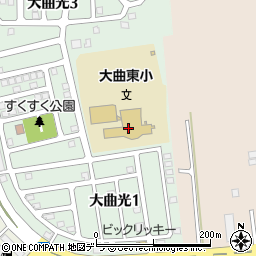 北広島市立大曲東小学校周辺の地図