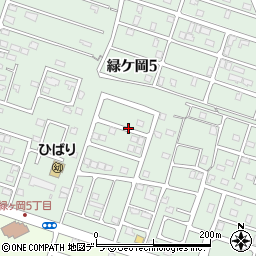 北海道釧路市緑ケ岡5丁目24周辺の地図