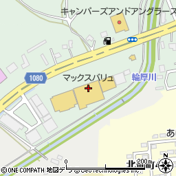 マックスバリュ北広島店周辺の地図